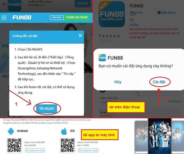 tải app fun88